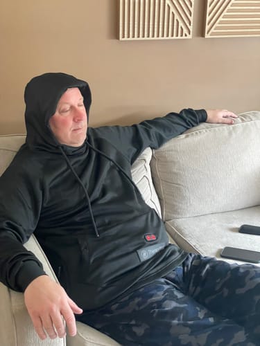 Photo from Christine S.'s review of the TherapyWear Relief Hoodie