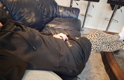 Photo from Mia P.'s review of the TherapyWear Relief Hoodie