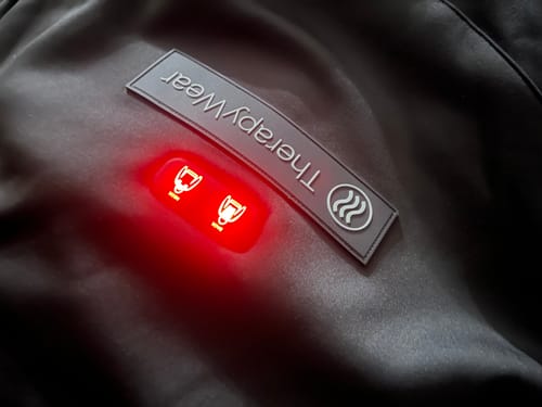 Photo from Chanelle G.'s review of the TherapyWear Relief Hoodie