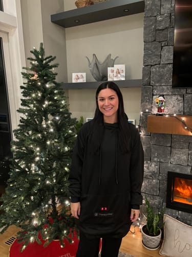Photo from Sam H.'s review of the TherapyWear Relief Hoodie